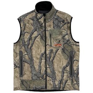 Sitka Gear Men's Mothwing Mountain Mimicry 2.0 Fleece Lined Camo Vest Large